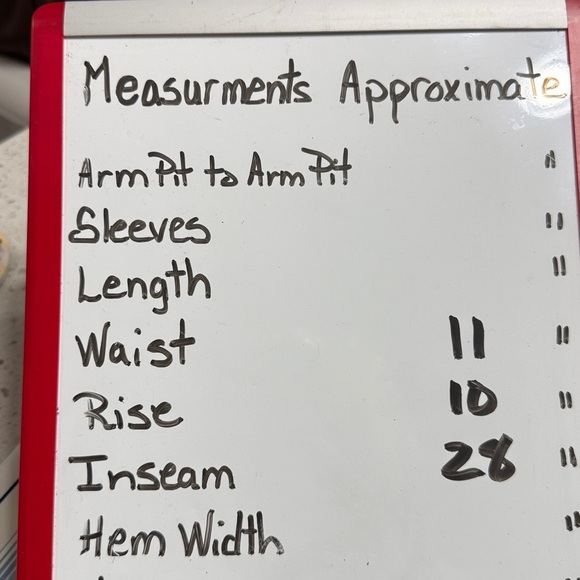 Carbon38 Corset ruffle Light Blue striped Cropped Pants SZ XS EUC workout cute - Picture 8 of 8